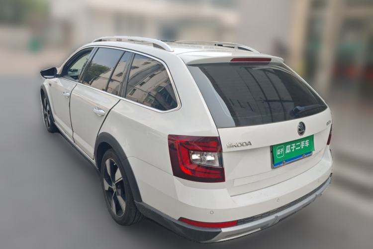 Used Skoda Octavia 2018 Station Wagon TSI280 DSG Flagship Edition Rear Left 45 Deg