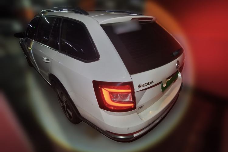 Used Skoda Octavia 2018 Station Wagon TSI280 DSG Luxury Edition Rear Left 45 Deg