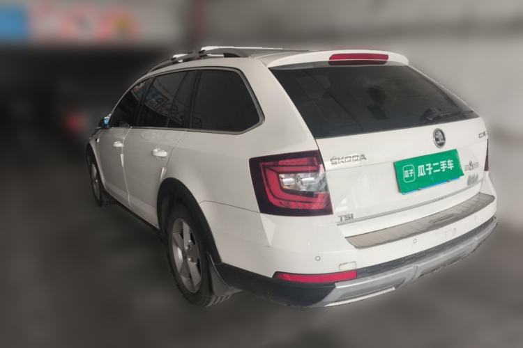 Used Skoda Octavia 2018 Station Wagon TSI230 DSG Comfort Edition Rear Left 45 Deg
