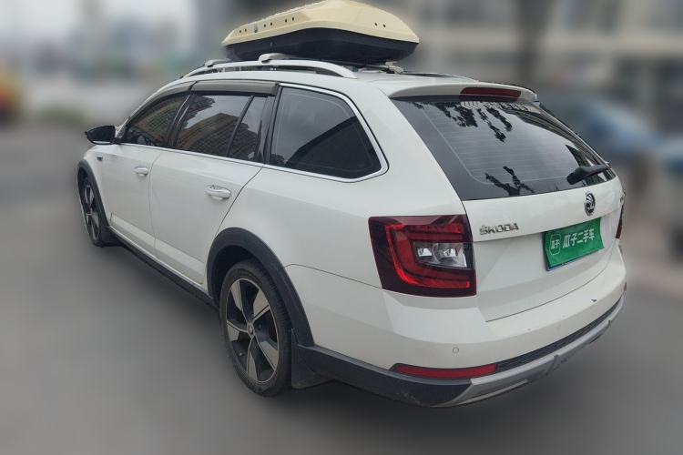Used Skoda Octavia 2018 Station Wagon TSI280 DSG Flagship Edition Rear Left 45 Deg