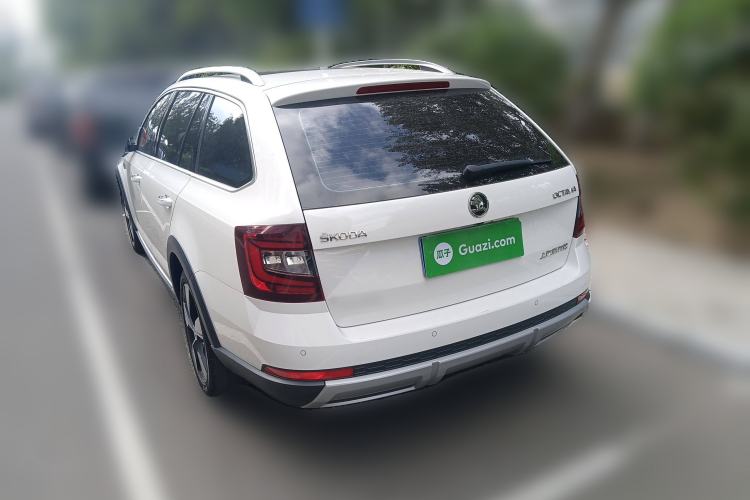Used Skoda Octavia 2018 Station Wagon TSI280 DSG Luxury Edition Rear Left 45 Deg