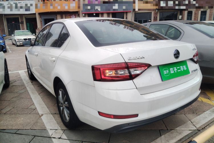Used Skoda Octavia 2018 1.6L Automatic Comfort Edition Rear Left 45 Deg