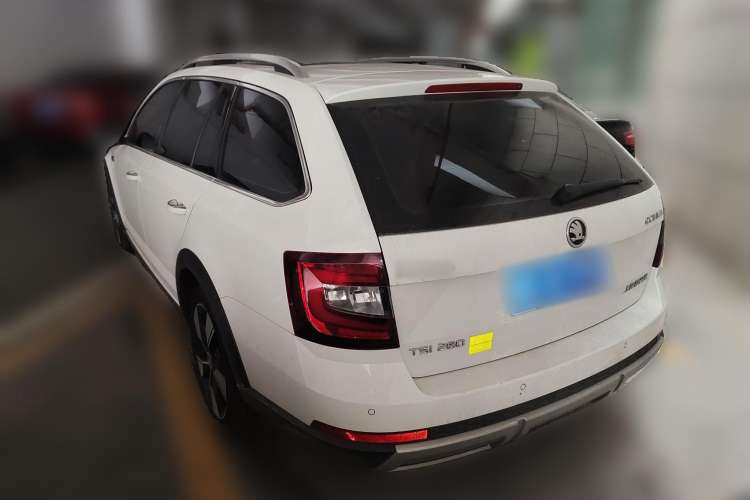 Used Skoda Octavia 2018 Station Wagon TSI280 DSG Flagship Edition Rear Left 45 Deg
