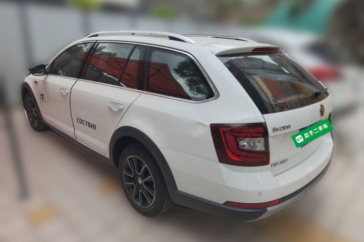 Used Skoda Octavia 2018 Station Wagon TSI230 DSG Luxury Edition Rear Left 45 Deg