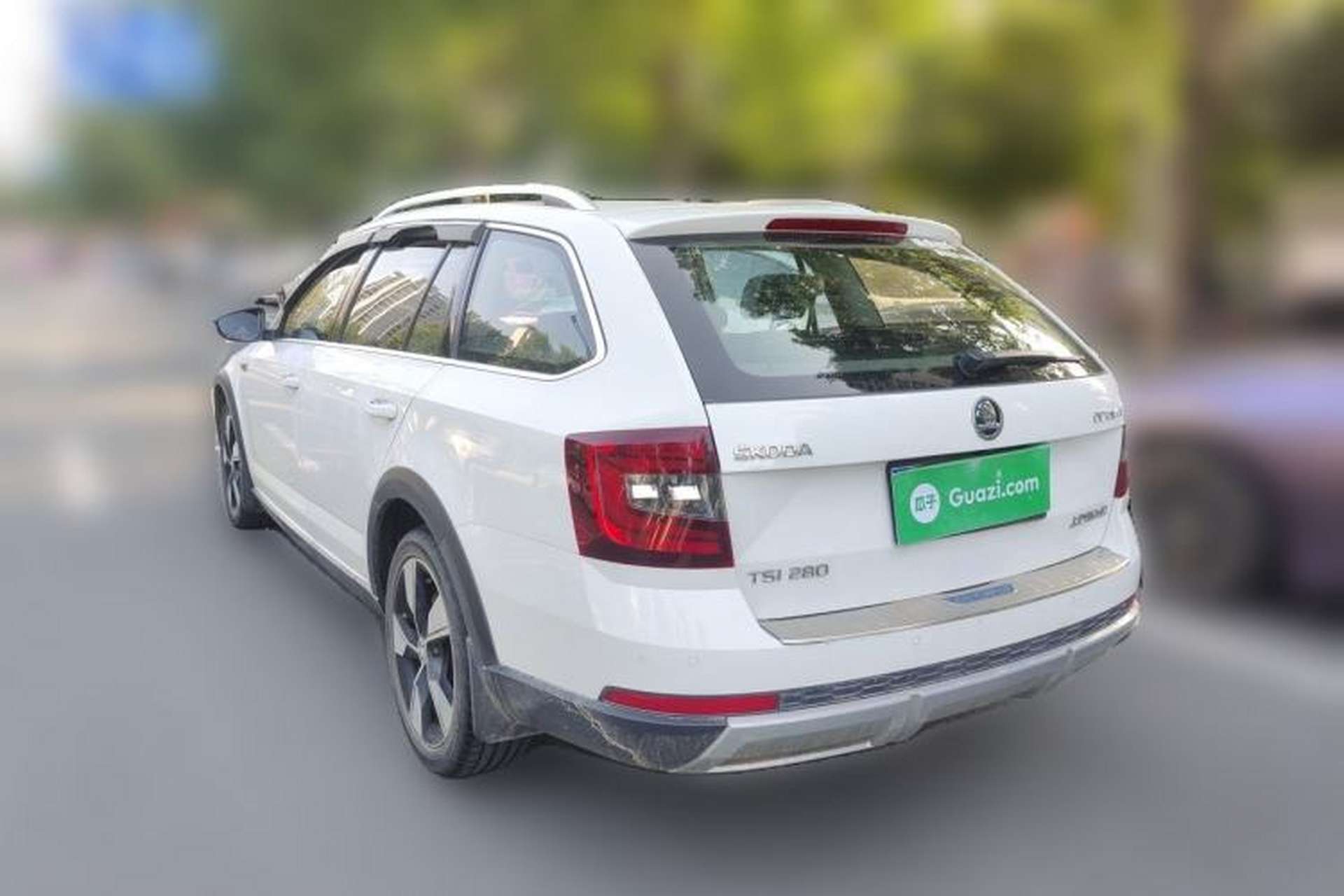Used Skoda Octavia 2018 Station Wagon TSI280 DSG Luxury Edition Rear Left 45 Deg