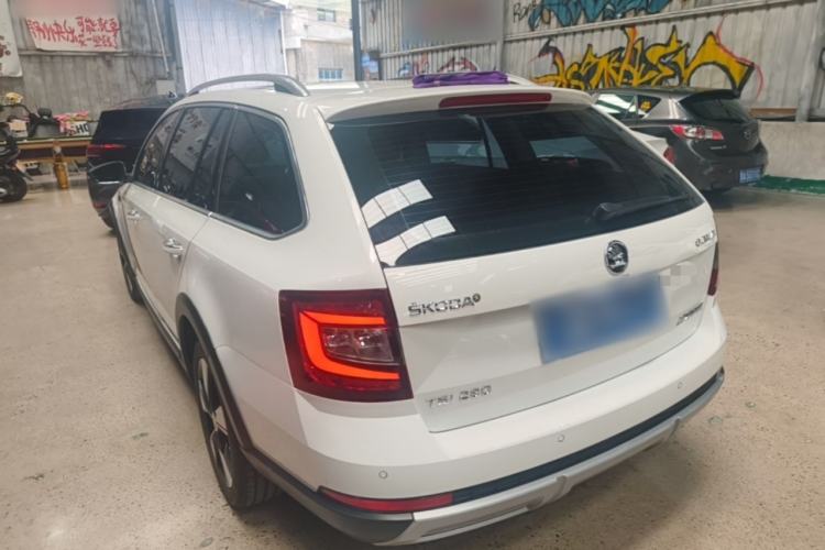 Used Skoda Octavia 2018 Station Wagon TSI280 DSG Luxury Edition Rear Left 45 Deg