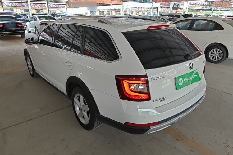 Used Skoda Octavia 2018 Station Wagon TSI230 DSG Comfort Edition Rear Left 45 Deg