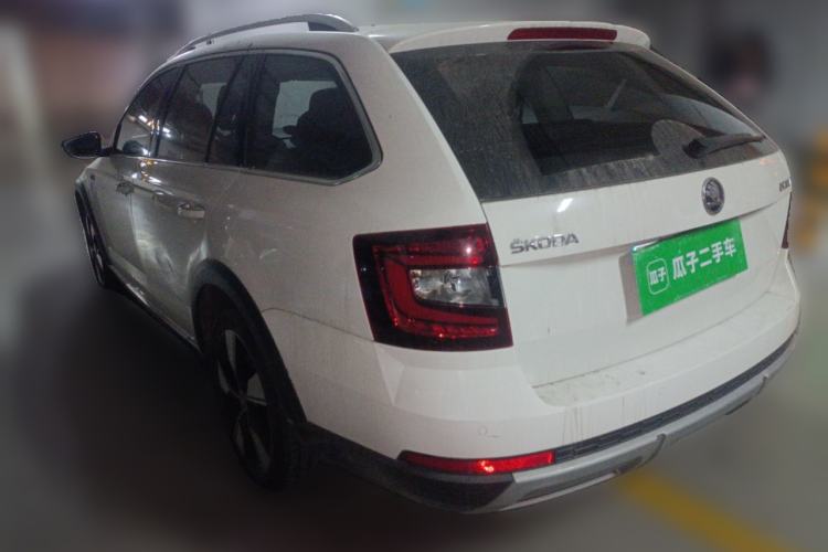 Used Skoda Octavia 2018 Station Wagon TSI280 DSG Luxury Edition Rear Left 45 Deg