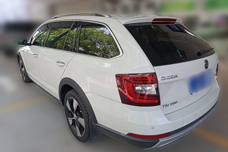 Used Skoda Octavia 2018 Station Wagon TSI280 DSG Luxury Edition Rear Left 45 Deg