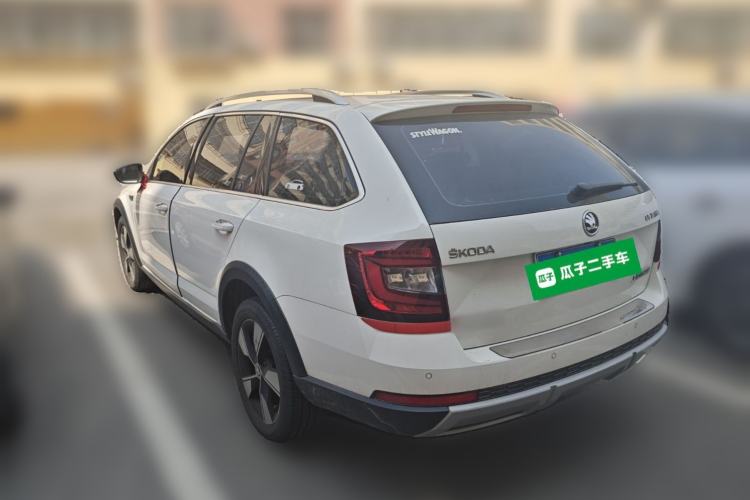 Used Skoda Octavia 2018 Station Wagon TSI280 DSG Luxury Edition Rear Left 45 Deg