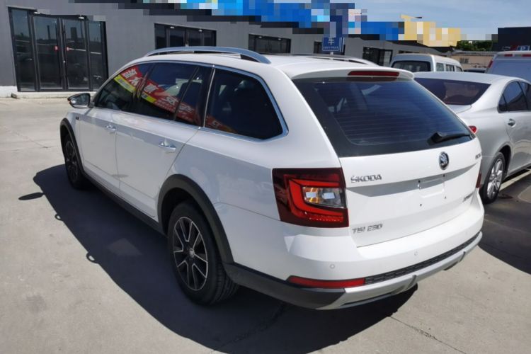 Used Skoda Octavia 2018 Station Wagon TSI230 DSG Luxury Edition Rear Left 45 Deg