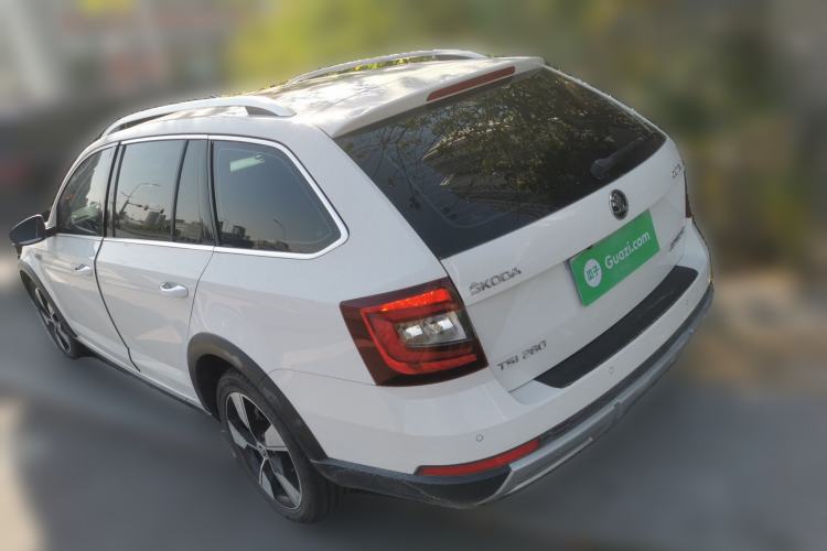 Used Skoda Octavia 2018 Station Wagon TSI280 DSG Luxury Edition Rear Left 45 Deg