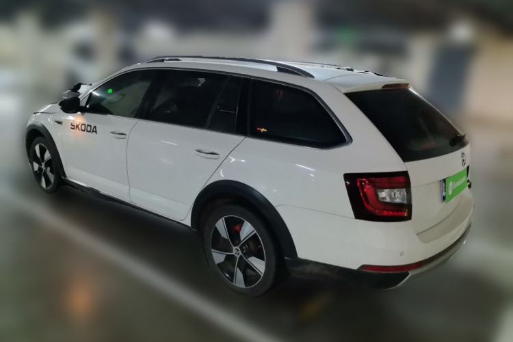 Used Skoda Octavia 2018 Station Wagon TSI280 DSG Flagship Edition Rear Left 45 Deg