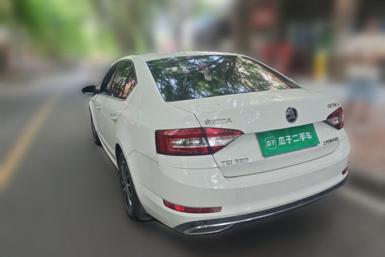 Used Skoda Octavia 2018 TSI230 DSG Comfort Edition Rear Left 45 Deg