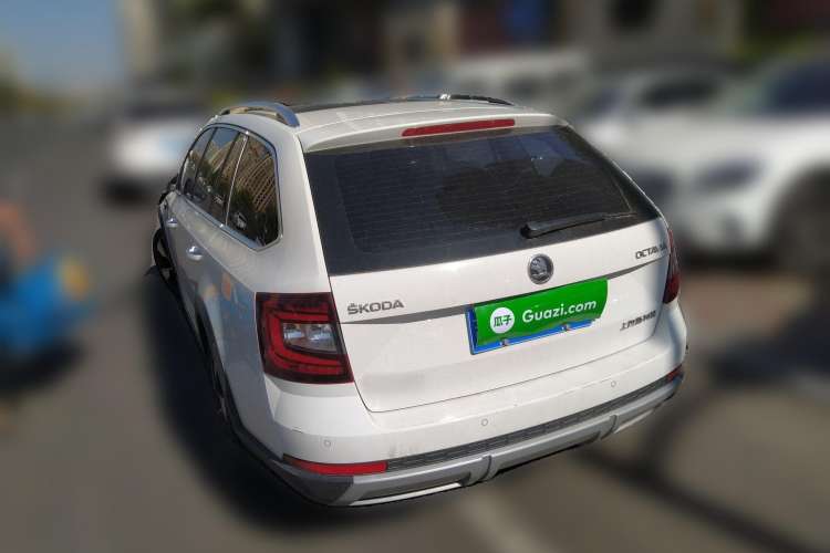 Used Skoda Octavia 2018 Station Wagon TSI280 DSG Flagship Edition Rear Left 45 Deg
