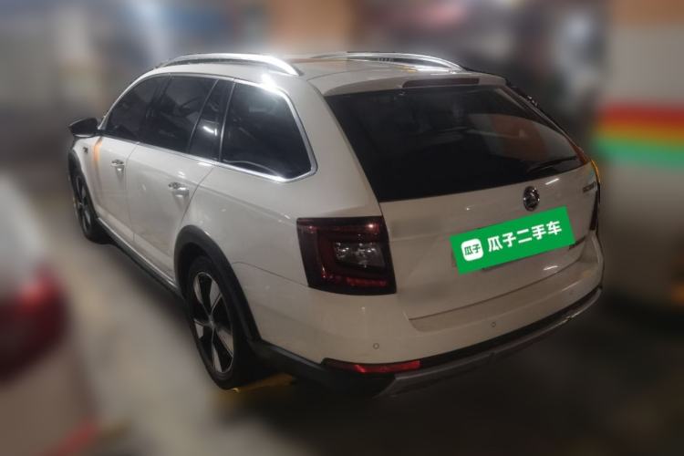 Used Skoda Octavia 2018 Station Wagon TSI280 DSG Luxury Edition Rear Left 45 Deg