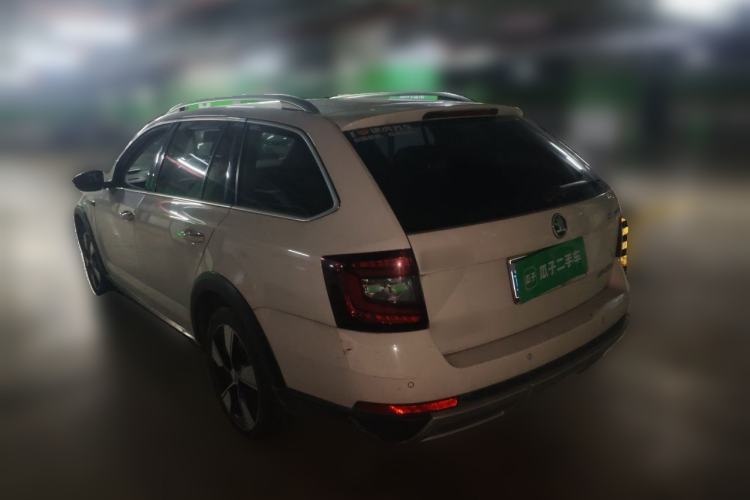 Used Skoda Octavia 2018 Station Wagon TSI280 DSG Luxury Edition Rear Left 45 Deg