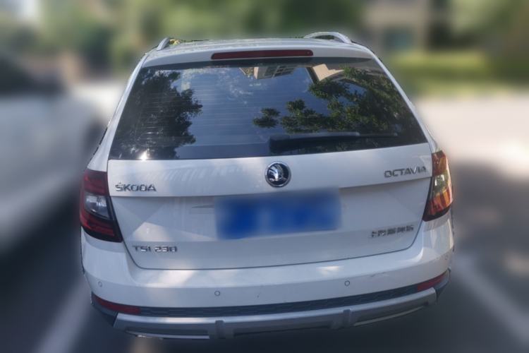 Used Skoda Octavia 2018 Station Wagon TSI230 DSG Luxury Edition Rear