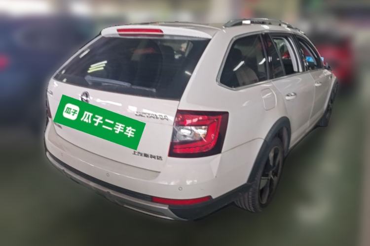 Used Skoda Octavia 2018 Station Wagon TSI280 DSG Luxury Edition Rear Right 45 Deg