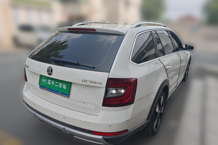 Used Skoda Octavia 2018 Station Wagon TSI280 DSG Flagship Edition Rear Right 45 Deg