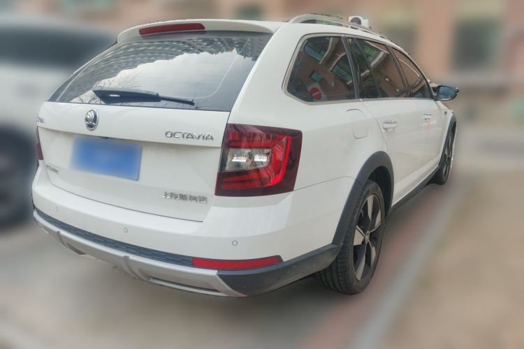 Used Skoda Octavia 2018 Station Wagon TSI280 DSG Flagship Edition Rear Right 45 Deg
