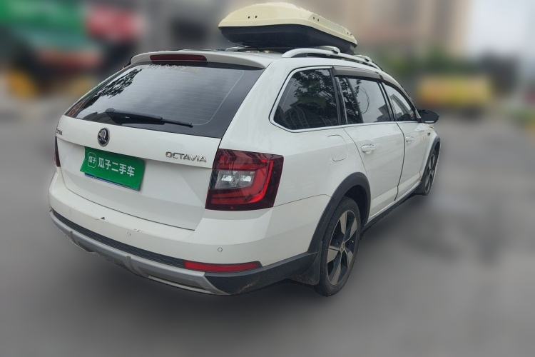 Used Skoda Octavia 2018 Station Wagon TSI280 DSG Flagship Edition Rear Right 45 Deg