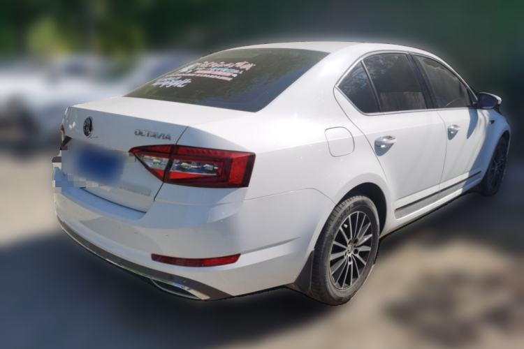 Used Skoda Octavia 2018 TSI230 DSG Luxury Enjoyment Edition Rear Right 45 Deg