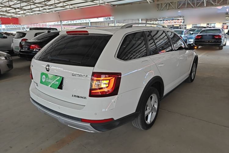 Used Skoda Octavia 2018 Station Wagon TSI230 DSG Comfort Edition Rear Right 45 Deg