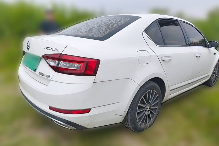 Used Skoda Octavia 2018 TSI230 DSG Luxury Edition Rear Right 45 Deg