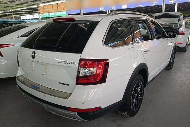 Used Skoda Octavia 2018 Station Wagon TSI230 DSG Luxury Edition Rear Right 45 Deg