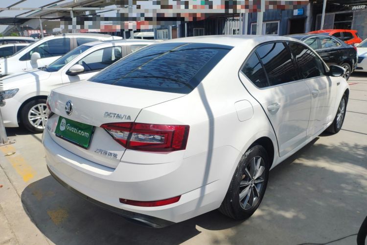 Used Skoda Octavia 2018 TSI230 DSG Comfort Edition Rear Right 45 Deg