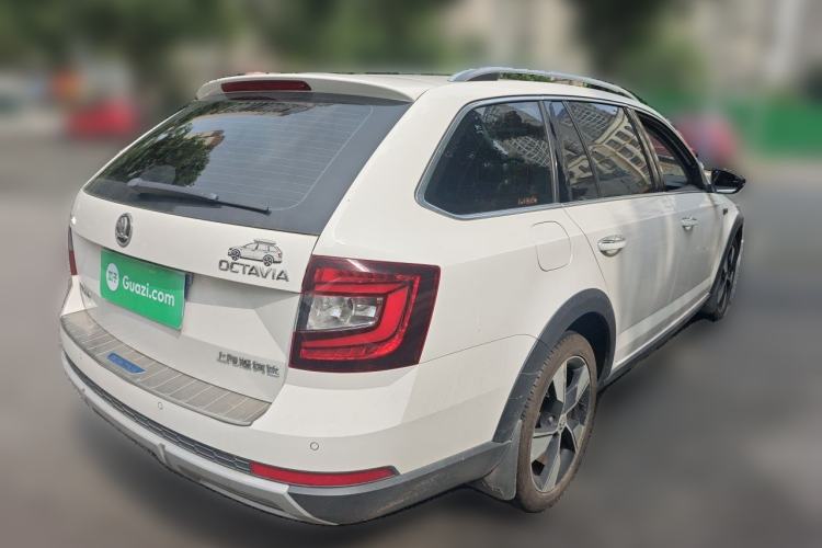 Used Skoda Octavia 2018 Station Wagon TSI280 DSG Flagship Edition Rear Right 45 Deg