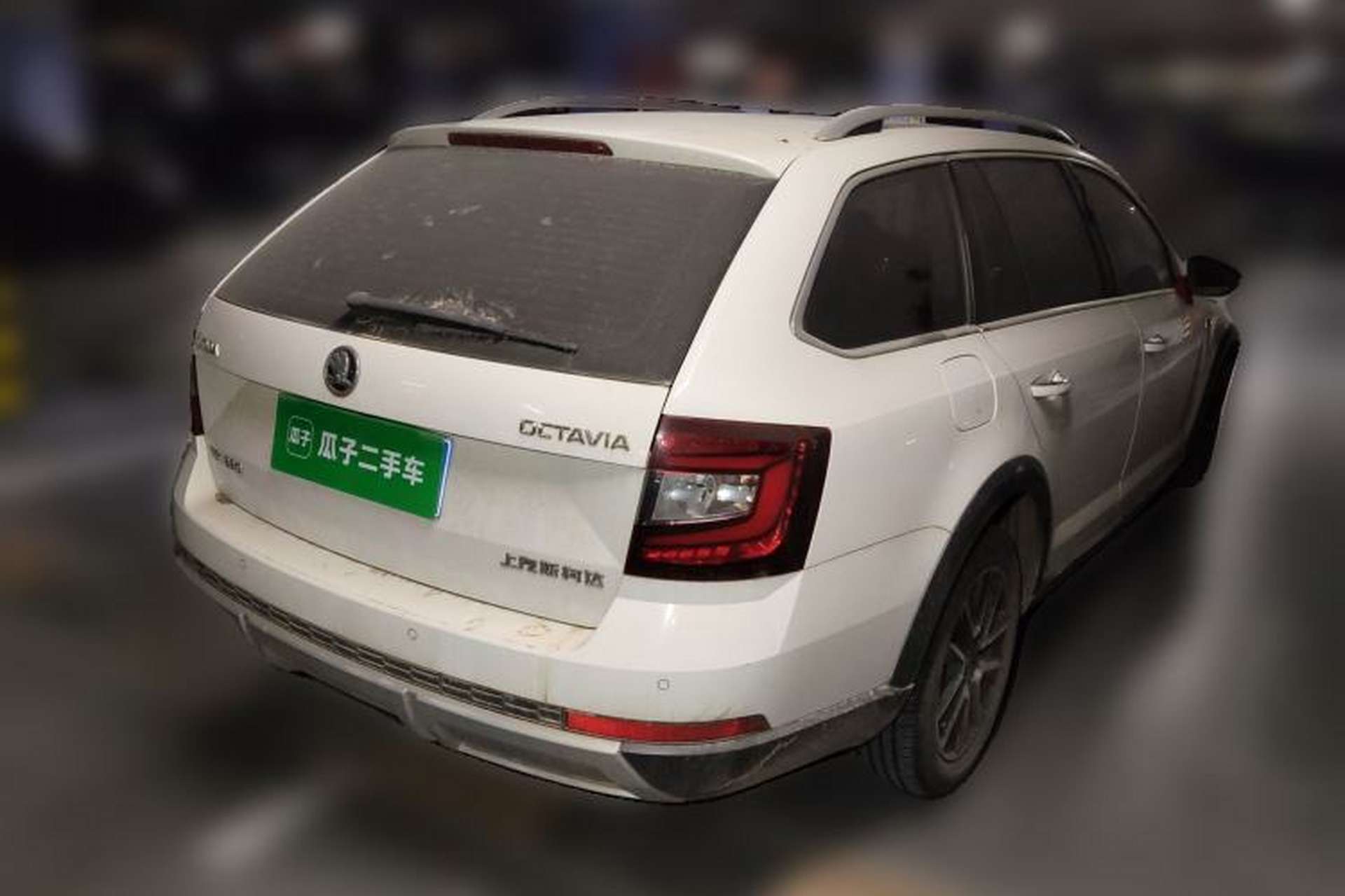 Used Skoda Octavia 2018 Station Wagon TSI230 DSG Luxury Edition Rear Right 45 Deg