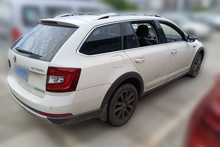 Used Skoda Octavia 2018 Station Wagon TSI230 DSG Luxury Edition Rear Right 45 Deg