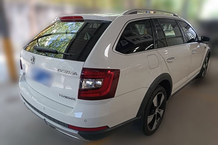 Used Skoda Octavia 2018 Station Wagon TSI280 DSG Luxury Edition Rear Right 45 Deg