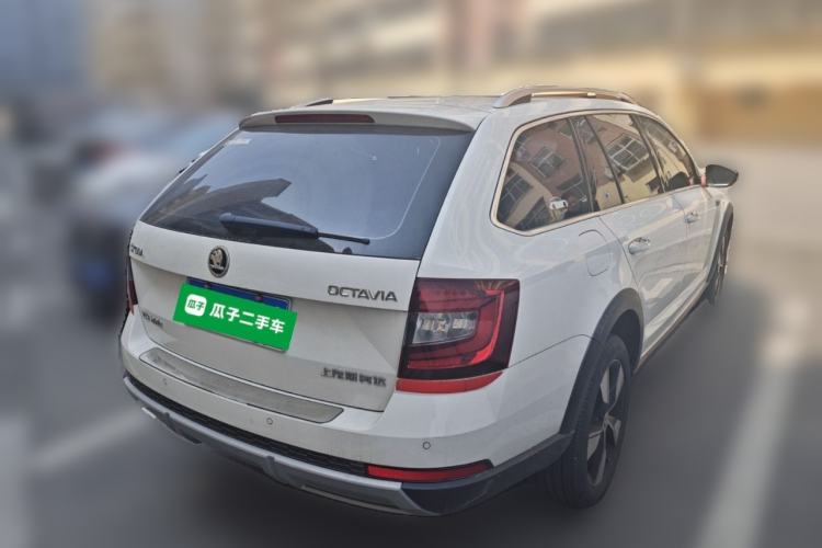 Used Skoda Octavia 2018 Station Wagon TSI280 DSG Luxury Edition Rear Right 45 Deg