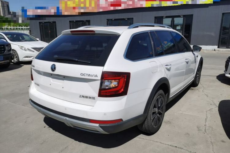 Used Skoda Octavia 2018 Station Wagon TSI230 DSG Luxury Edition Rear Right 45 Deg