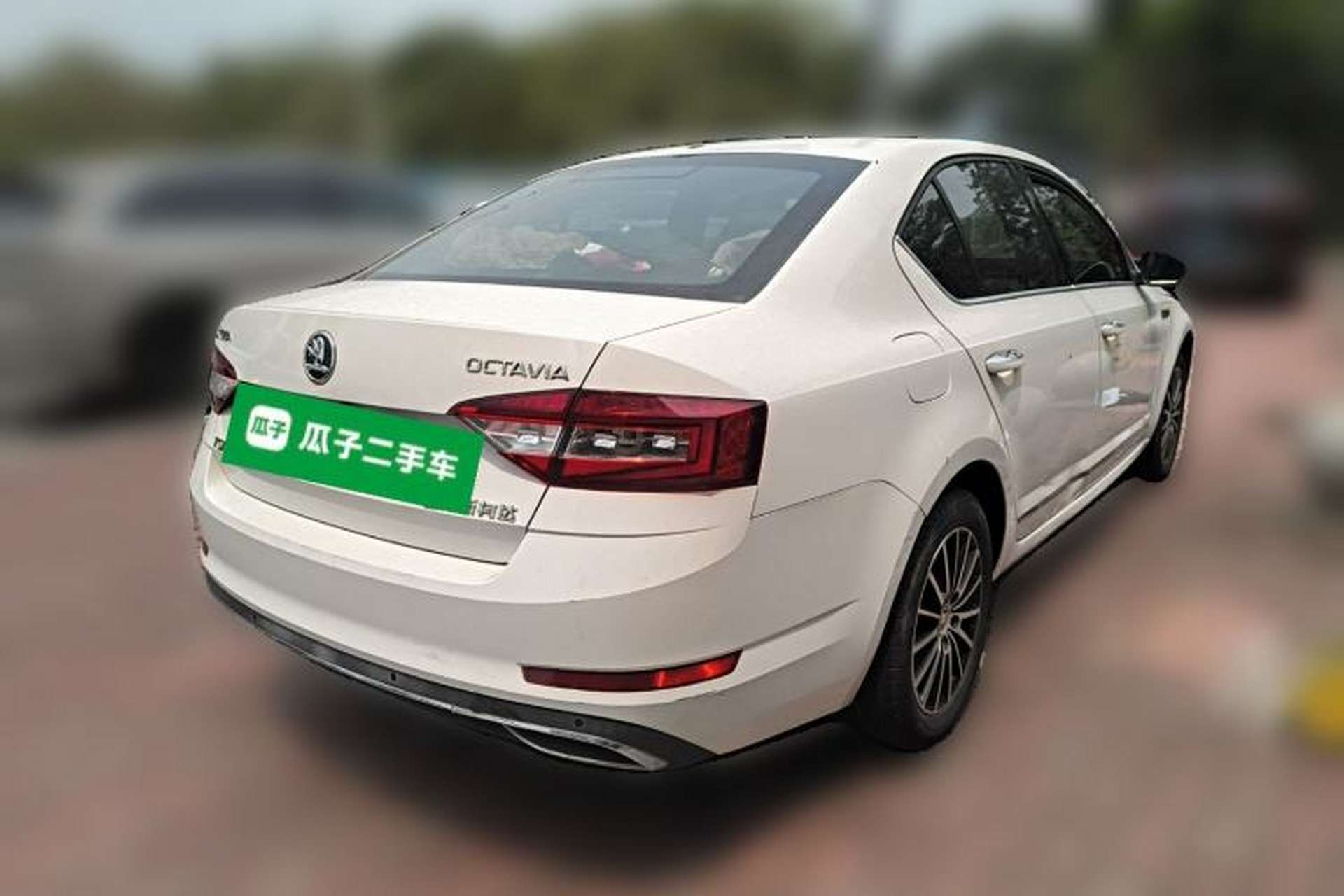 Used Skoda Octavia 2018 TSI230 DSG Comfort Edition Rear Right 45 Deg