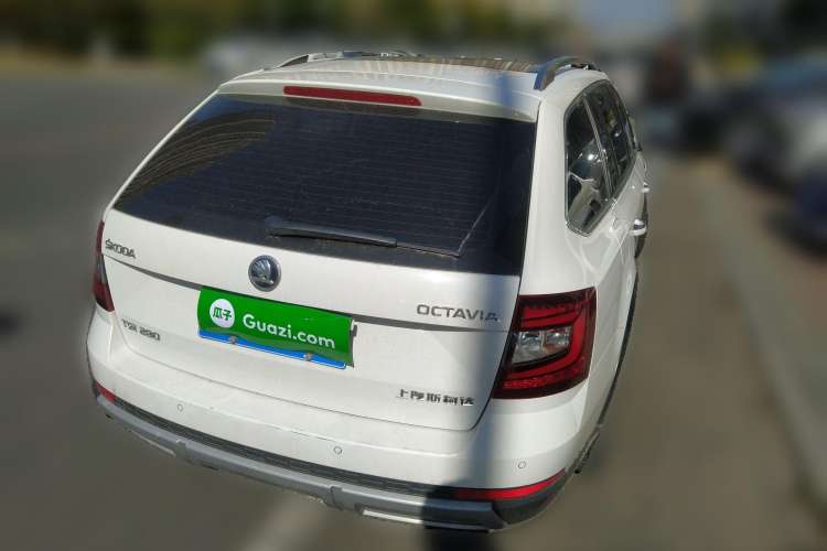 Used Skoda Octavia 2018 Station Wagon TSI280 DSG Flagship Edition Rear Right 45 Deg