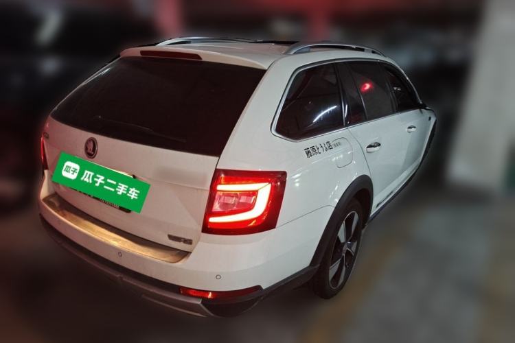 Used Skoda Octavia 2018 Station Wagon TSI280 DSG Luxury Edition Rear Right 45 Deg