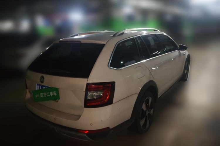Used Skoda Octavia 2018 Station Wagon TSI280 DSG Luxury Edition Rear Right 45 Deg