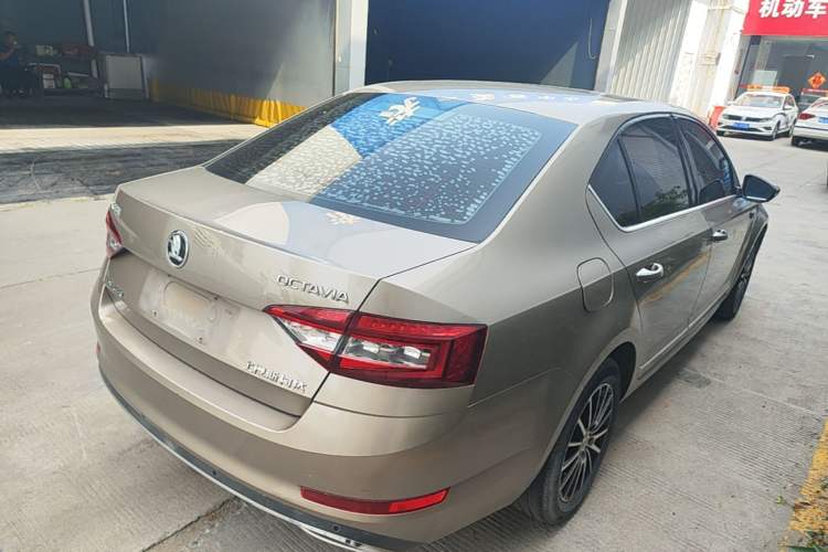Used Skoda Octavia 2018 TSI230 DSG Luxury Edition Rear Right 45 Deg