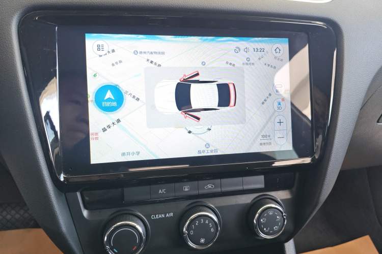 Used Skoda Octavia 2019 1.5L Automatic Smart Drive Luxury Edition China V Standard Audio And AC Panel