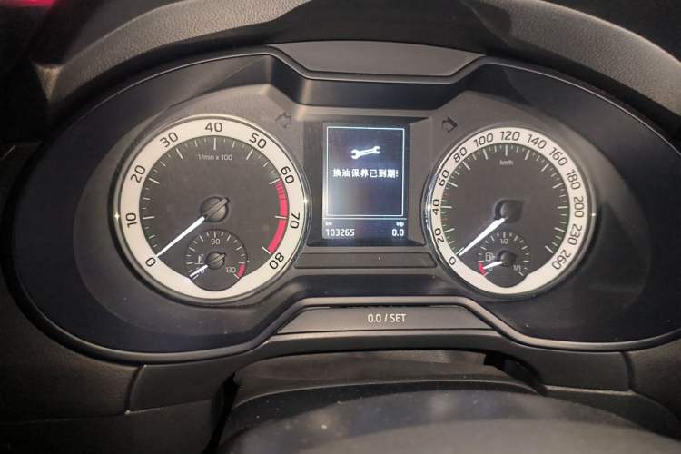 Used Skoda Octavia 2019 TSI230 DSG Luxury Edition Odometer Close Up
