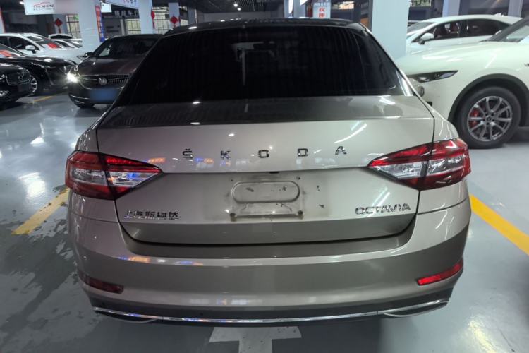 Used Skoda Octavia 2019 1.5L Automatic Smart Drive Luxury Edition China VI Standard Rear