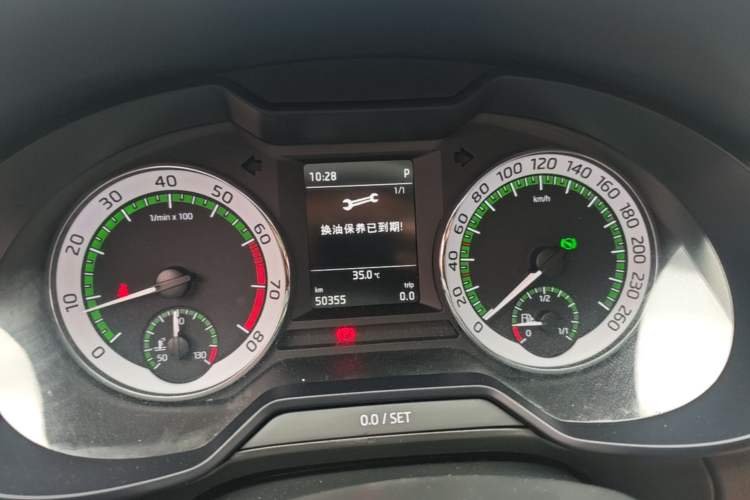 Used Skoda Octavia 2019 1.5L Automatic Smart Drive Luxury Edition China V Standard Instrument Cluster