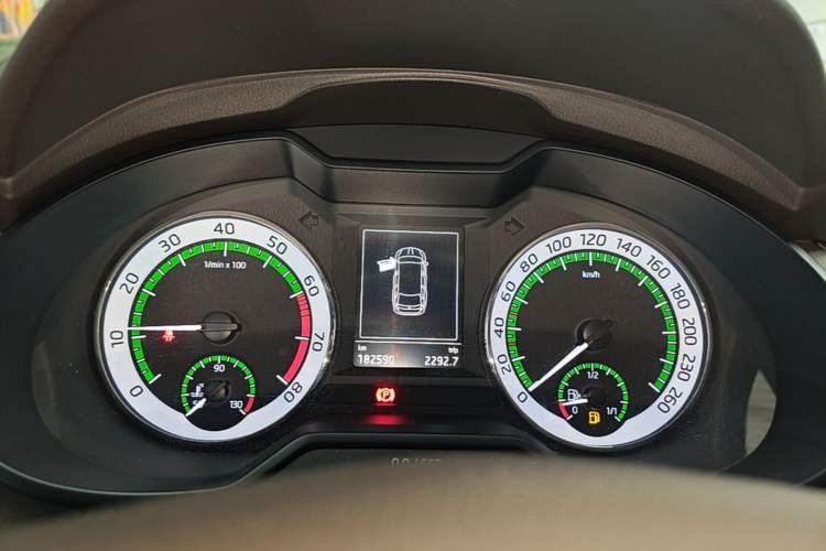 Used Skoda Octavia 2019 TSI280 DSG Flagship Wagon China VI Standard Instrument Cluster