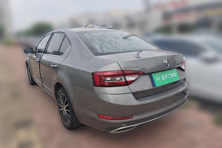 Used Skoda Octavia 2019 TSI230 DSG Luxury Edition Rear Left 45 Deg