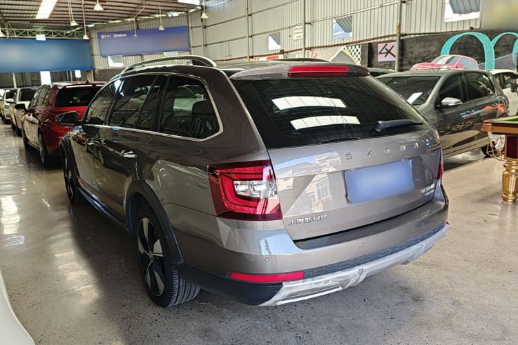 Used Skoda Octavia 2019 TSI280 DSG Flagship Wagon China VI Standard Rear Left 45 Deg