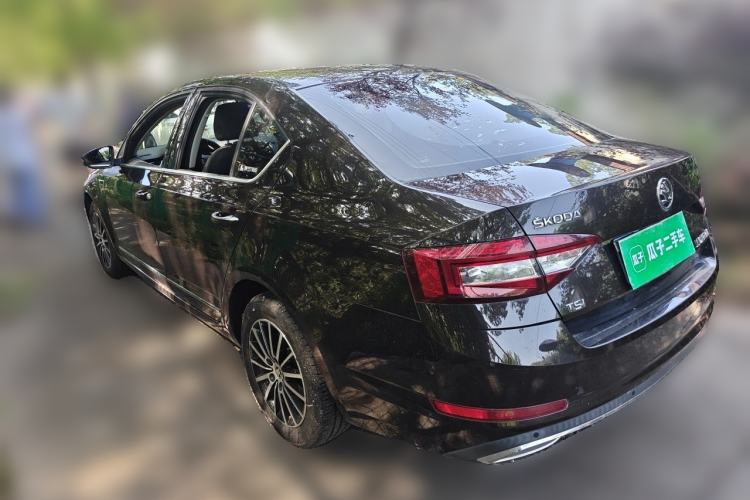 Used Skoda Octavia 2019 TSI230 DSG Luxury Edition Rear Left 45 Deg